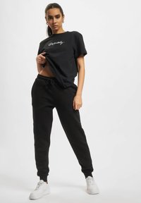 DEF BASIC JOGGER - Träningsbyxor - black