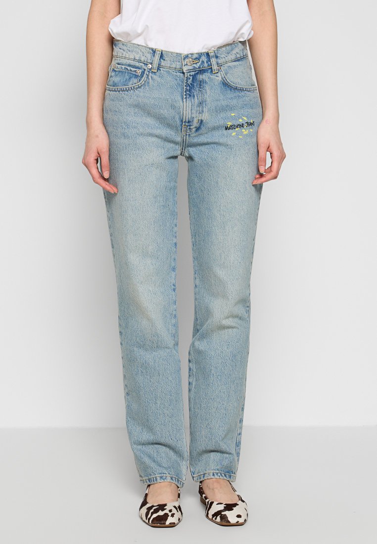 MOSCHINO JEANS Straight leg jeans lichtblauw MOSCHINO JEANS Straight leg jeans lichtblauw