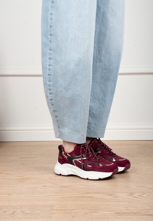 Posh by Poelman, . - Zapatillas - bordeaux with combination