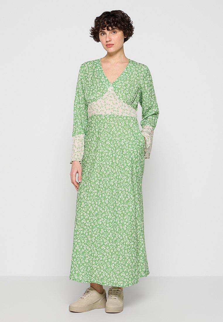 Barbour Maxi-jurk lichtgroen
