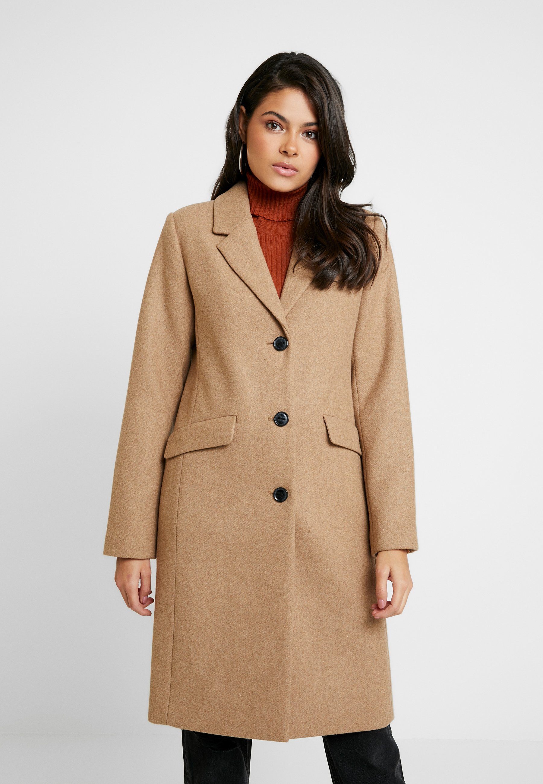 Modström PAMELA COAT Kåpe frakk brown sugar Zalando.no Karen by Simonsen Kåpe frakk brown sugar Zalando.no