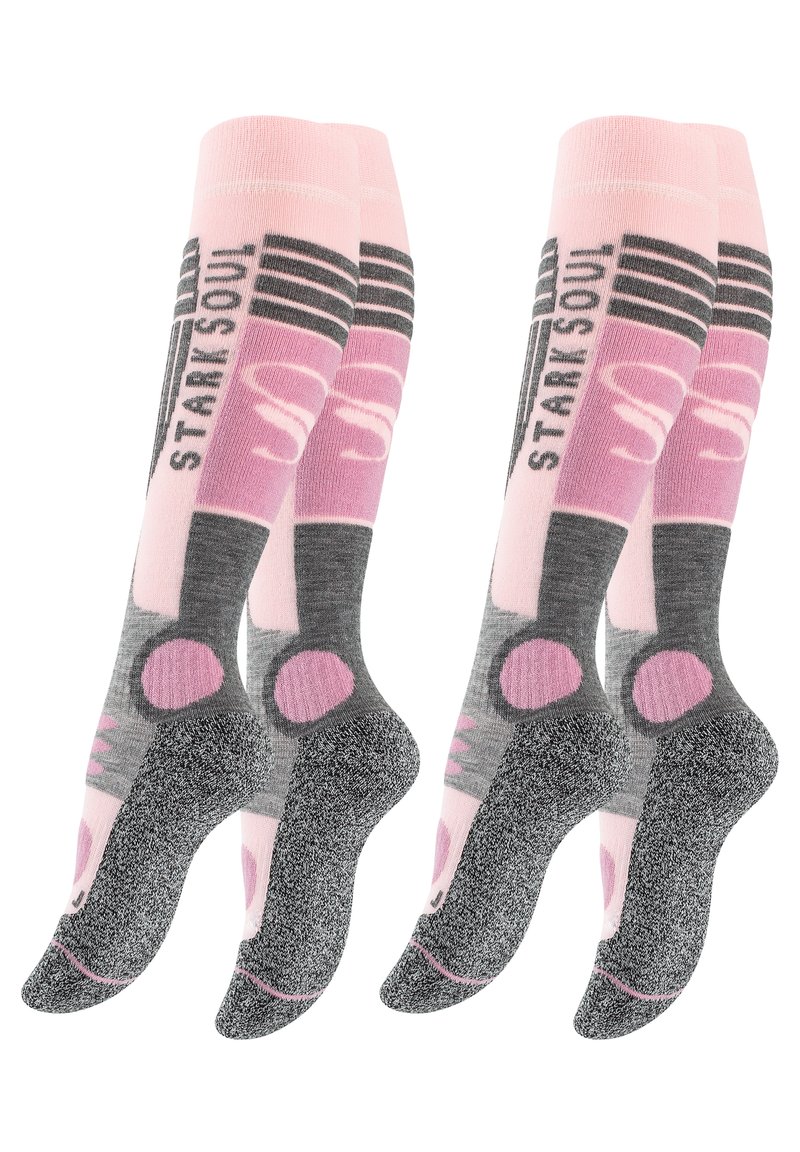 Stark Soul 2 PAAR - Calzettoni - rosa grau