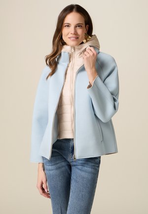 CON PARTI TRAPUNTATE - Winterjas - azzurro