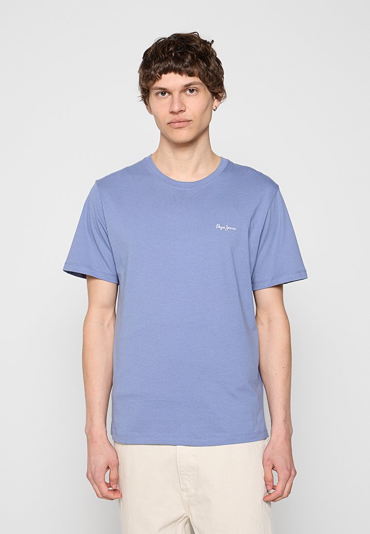 Pepe Jeans T-shirt print blauw