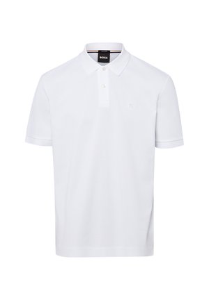 BOSS, Poloshirt - weiß