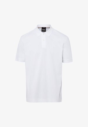 BOSS, Poloshirt - weiß