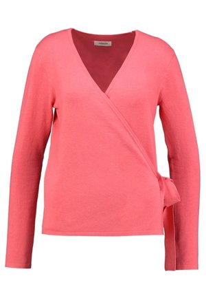 Strickpullover - coral
