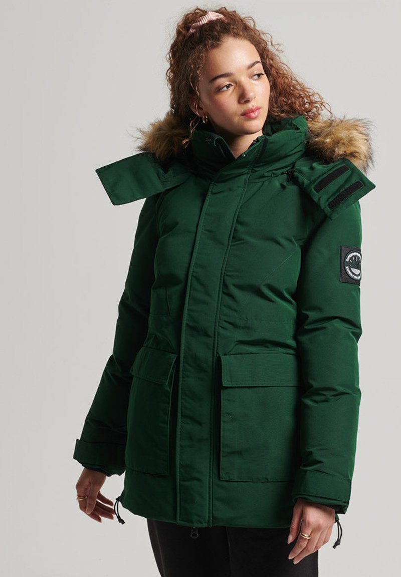 Superdry EVEREST Winter coat enamel green/green Zalando.co.uk