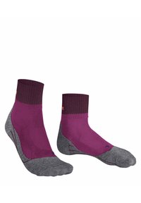 FALKE TK2 COOL SHORT TREKKING MEDIUM CUSHIONING - Calcetines de deporte - radiant orchid