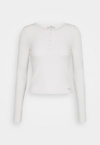 COZY HENLEY  - Ilgarankovis viršutinės dalies drabužis - white