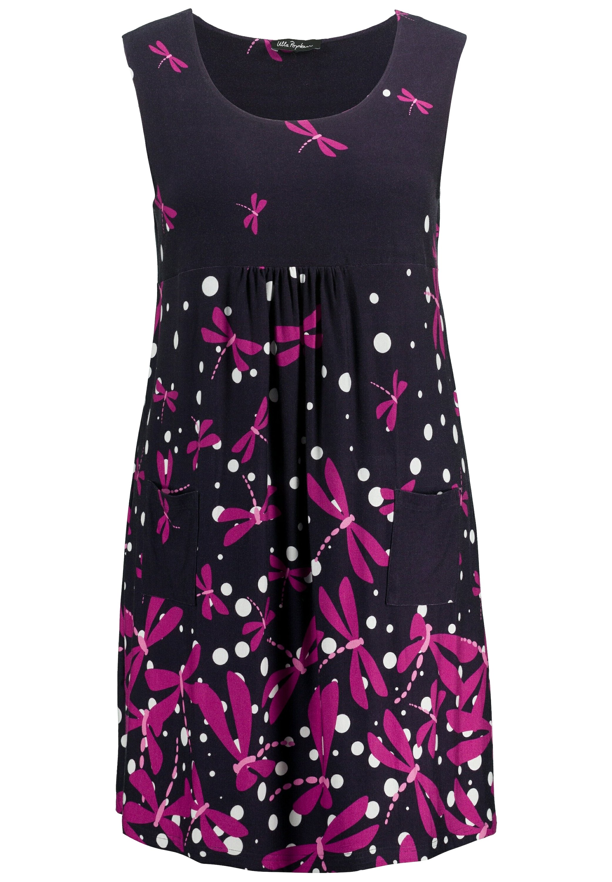Ulla Popken Day dress - marine/black - Zalando.de