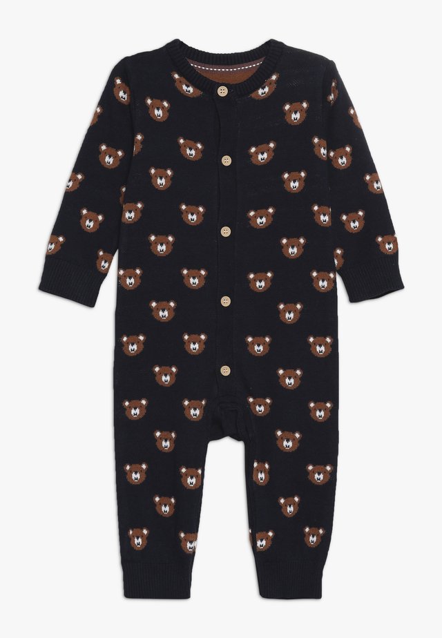 BABY BEAR INTARSIA - Yöpuku - navy