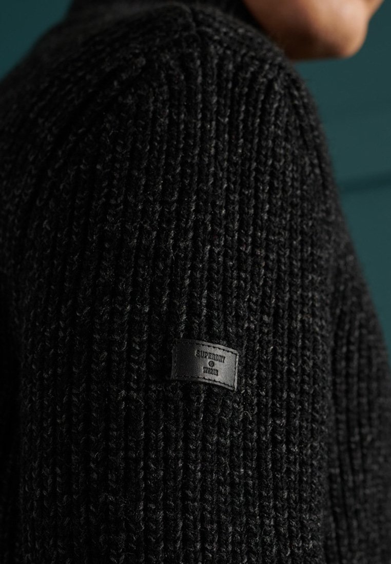 Superdry DOWNHILL - Cardigan - magma 