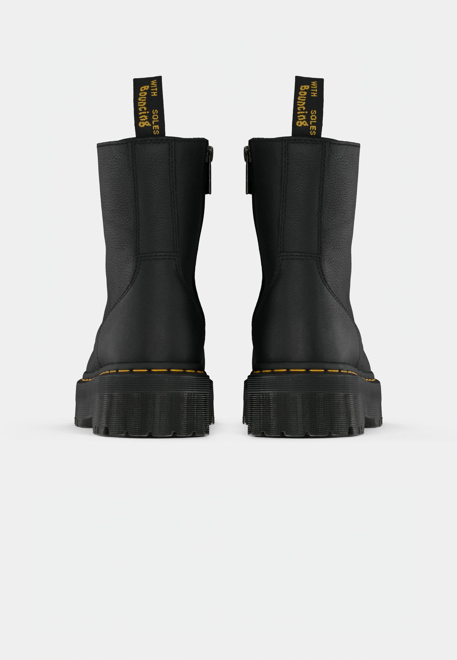 Dr. Martens JADON III UNISEX - Aulinukai su platforma - black pisa