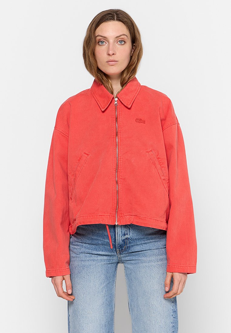 Lacoste Bomberjacks rood Lacoste Bomberjacks rood