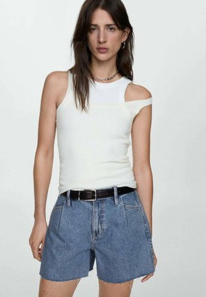 Denim shorts - blue