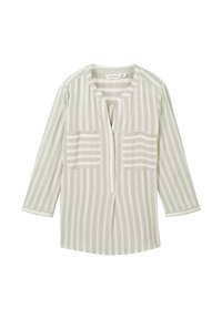 Non sélectionné, green offwhite stripe