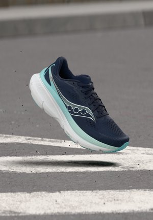 Saucony GUIDE 19 - Παπούτσια για τρέξιμο σε δρόμο - navy/aqua