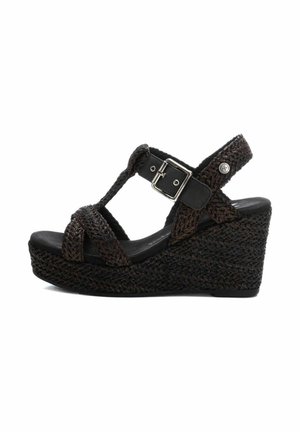 Sandali con tacco - black