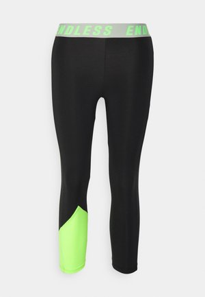 MALLAS VANITY POCKET ICONIC - Medias - black/green