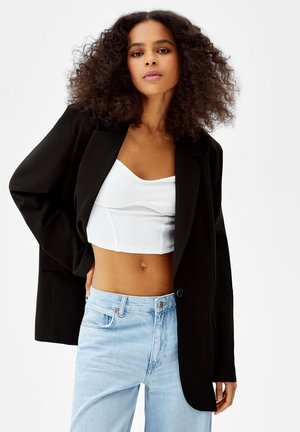 FEMININE CUT - Short coat - black