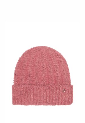 WEICHE MIT MUSTER - Mütze - papaya