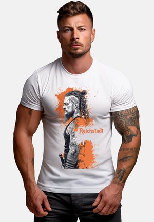 Reichstadt T-Shirt print - weiß