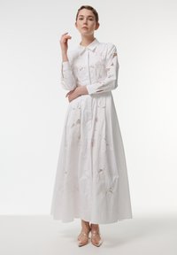 Leem Blousejurk - white