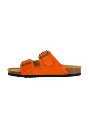 PLAKTON BETA - Slip-on sandaler - calabaza orange