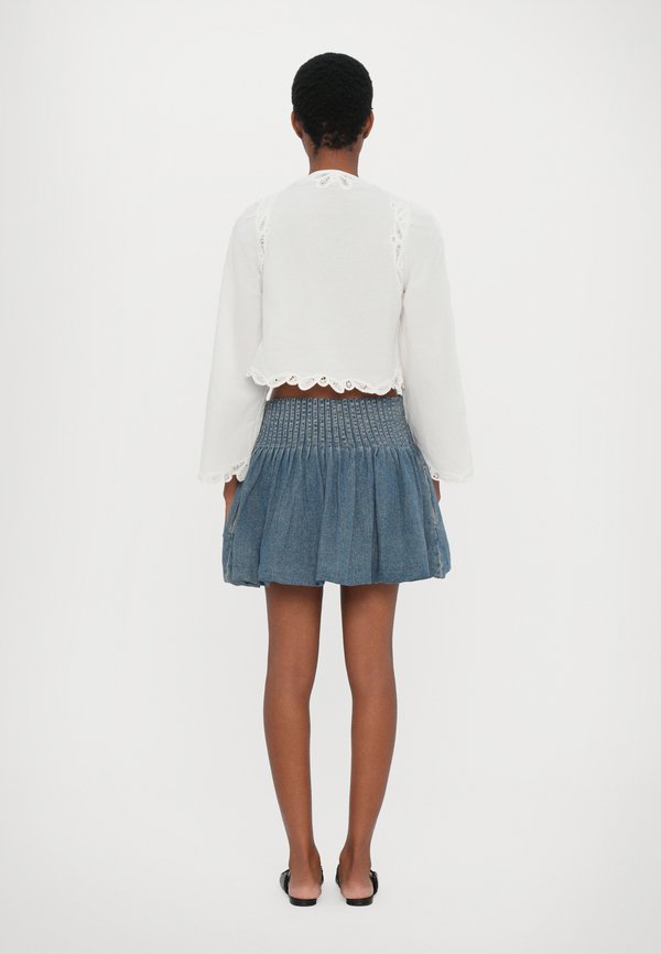 OLI BUBBLE SKIRT - Denim skirt3