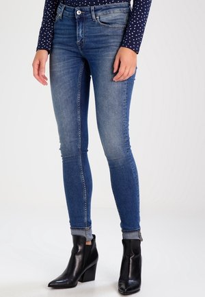 Skinny-Farkut - blue denim