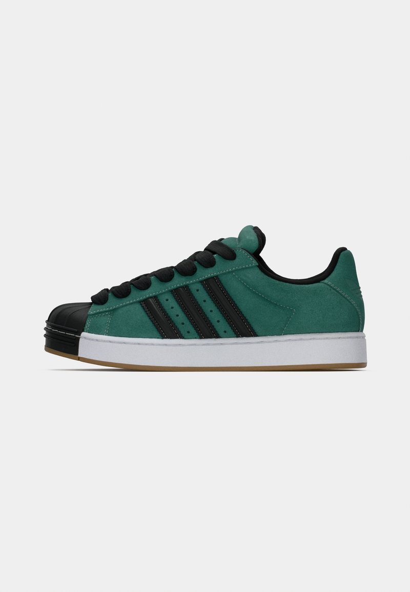 adidas Originals SUPERSTAR ST - Trainers - collegiate green/core black/dark  green - Zalando.ie