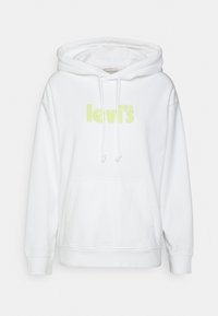 Levi's® GRAPHIC STANDARD HOODIE - Sweatshirt com capuz - bright white