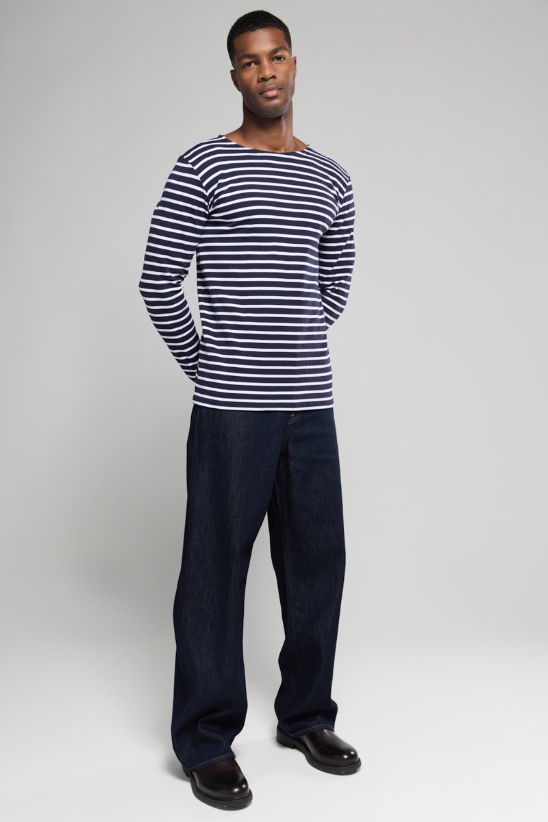 Armor Lux, Matrozenman Plozevet Heritage Man, Blauw (455 Schip/Braise 455), M
