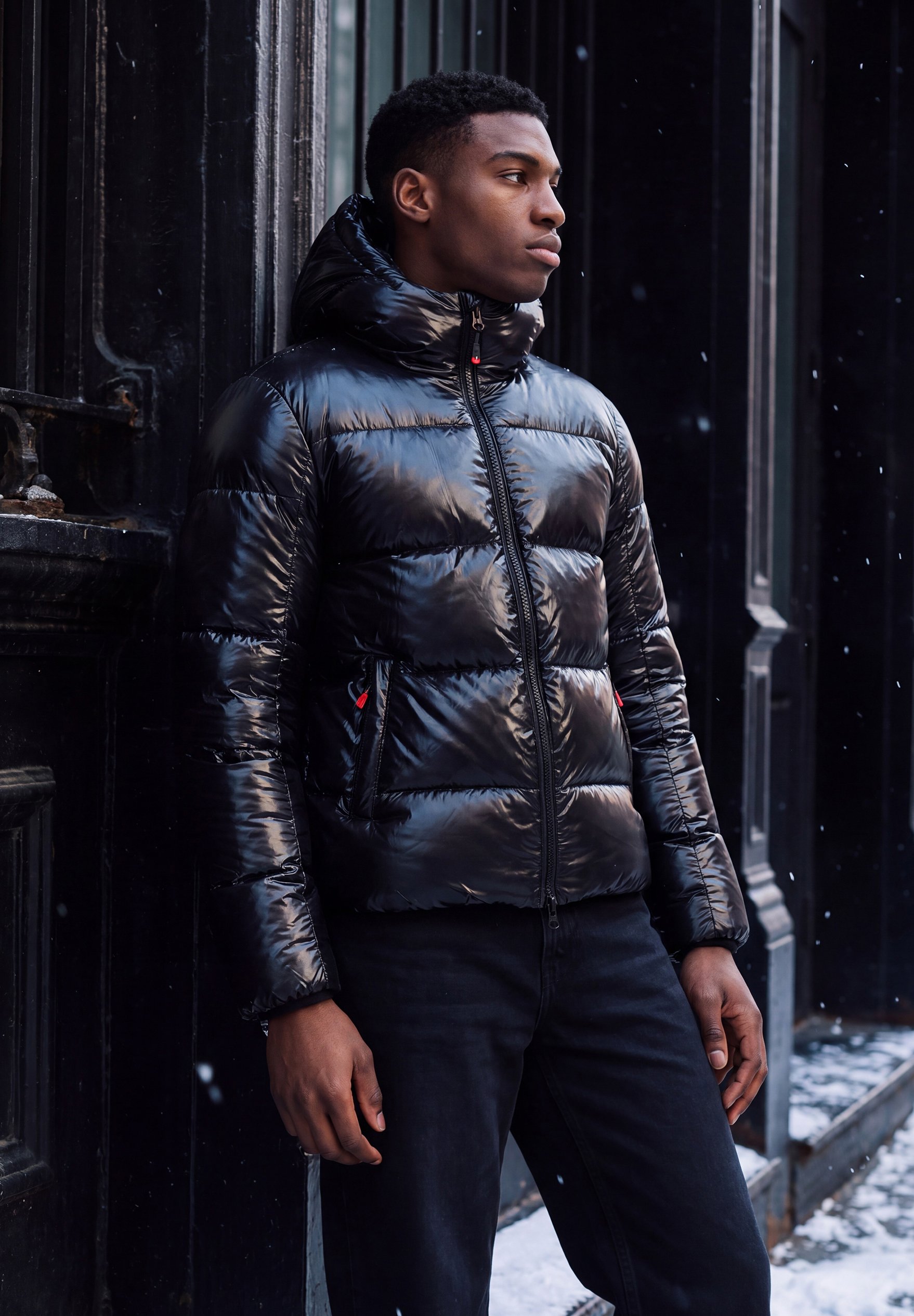 Zavetti Canada PALZINO - Winter jacket - jet black/black - Zalando