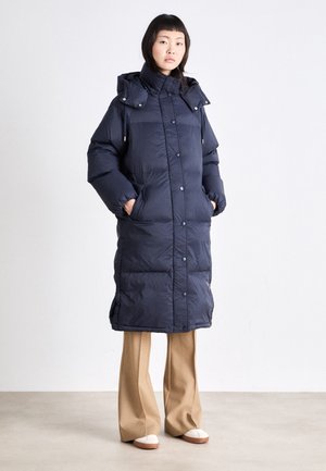 FULL LENGTH COAT - Down coat - evening blue