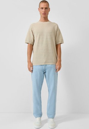 QS JEANS-HOSE PETE - Straight leg jeans - hellblau