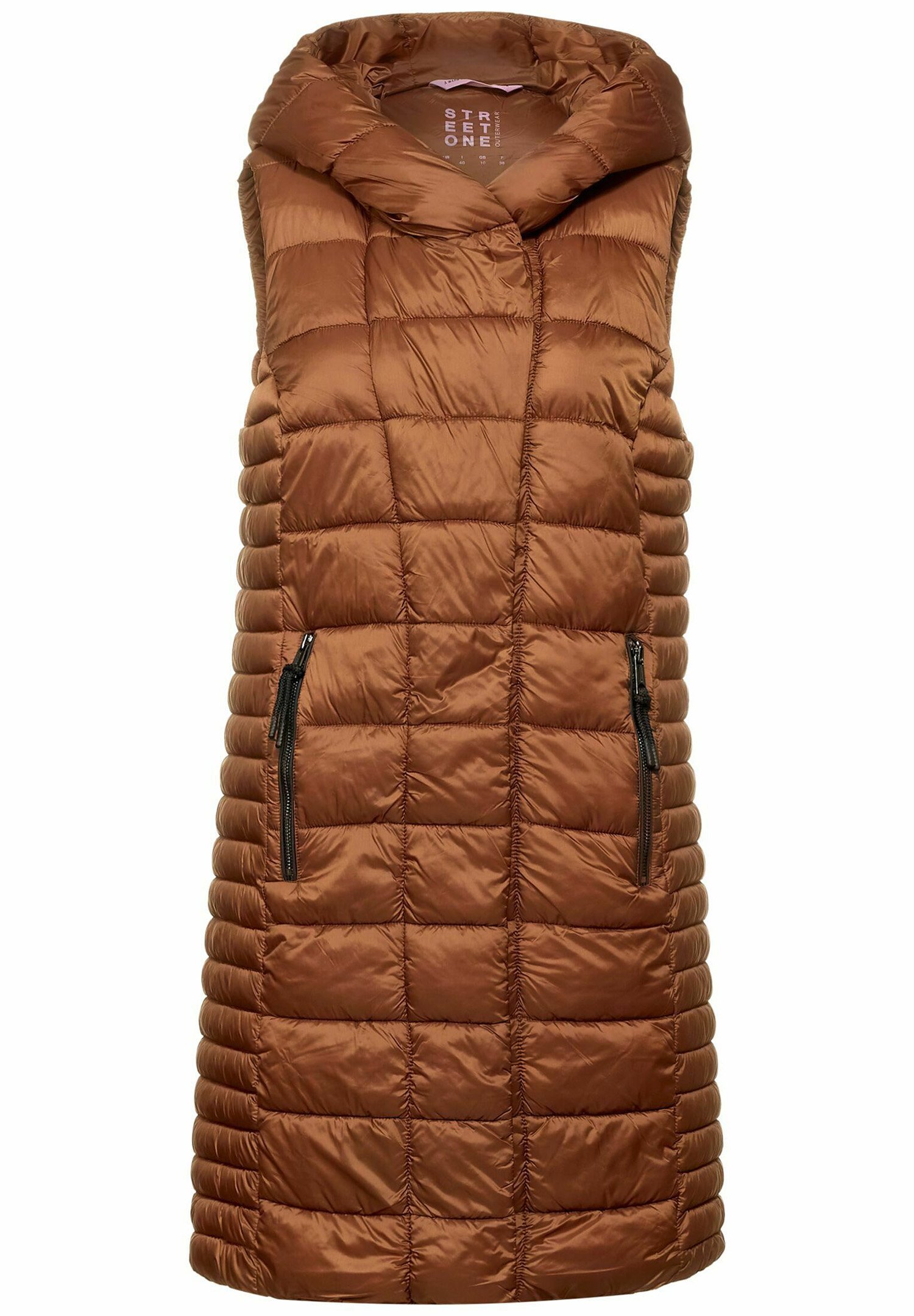 Street One LANGE - Bodywarmer - braun/brons - Zalando.nl