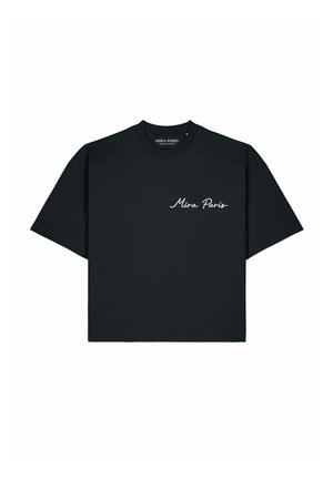 Mira Paris, AMORE NEW OVERSIZED BOXY TEE 26 UNISEX - T-shirt con stampa - black