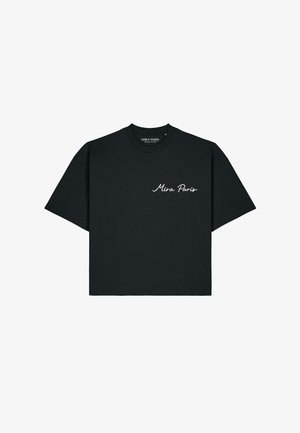 Mira Paris, AMORE NEW OVERSIZED BOXY TEE 26 UNISEX - T-shirt con stampa - black
