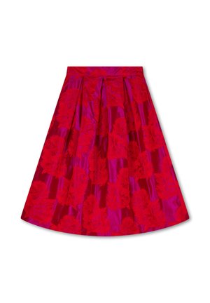 A-lijn rok - true red