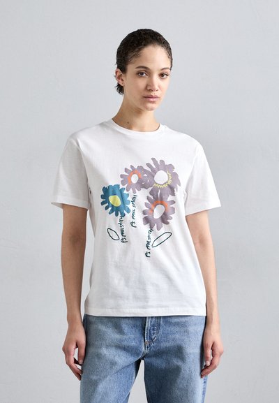 PS Paul Smith LOGO  - T-shirt imprimé - white