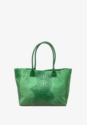 CHICCA BORSE Bolso shopping - cocco verde mela
