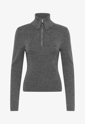 Gestuz, ROSALIE - Пуловер - medium grey mélange