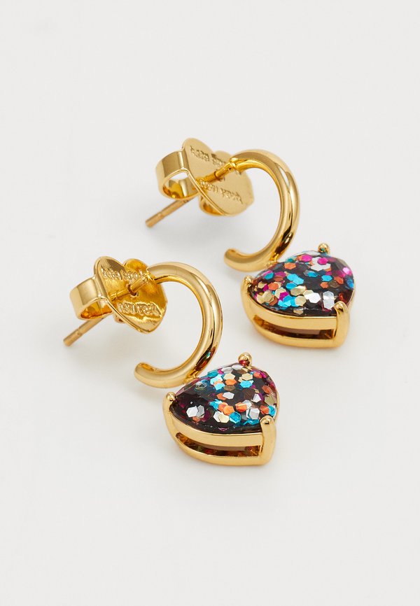 HEART HUGGIES GLITTER - Earrings3