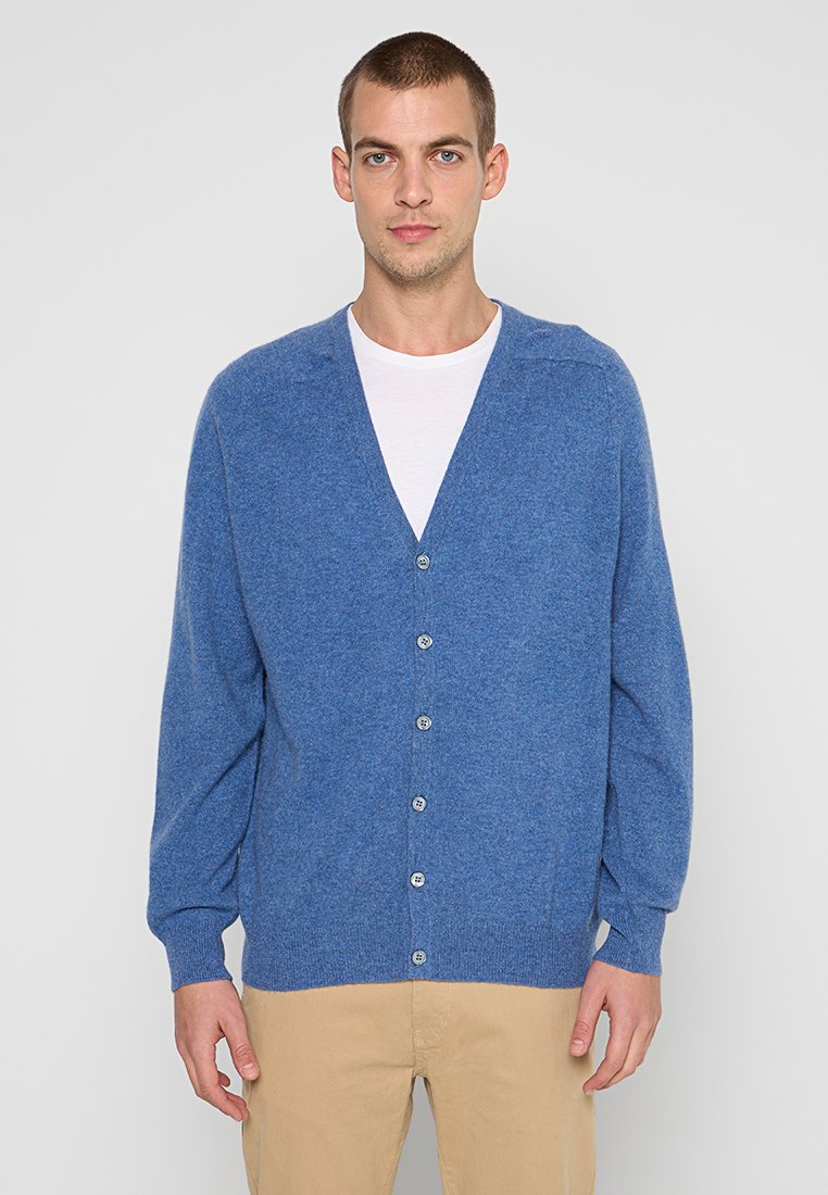 Authentic Cashmere Vest blauw