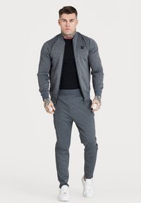 SIKSILK PINSTRIPE FITTED PANT - Calças - grey