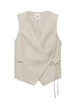 PULL&BEAR, Veste sans manches - beige