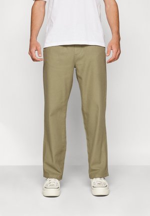 Selected Homme SLHLOOSE-CASPER PANT - Hlače - vetiver