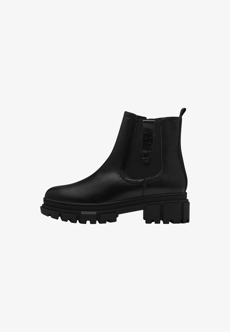 s.Oliver Plateaustiefelette - black